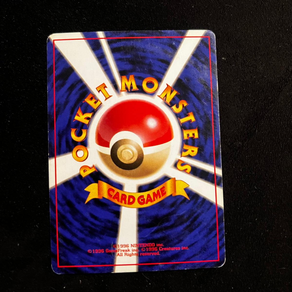 Mankey Jungle — Jungle, Japanese Pokémon card in Lightly Played/Moderately Played condition, image 2