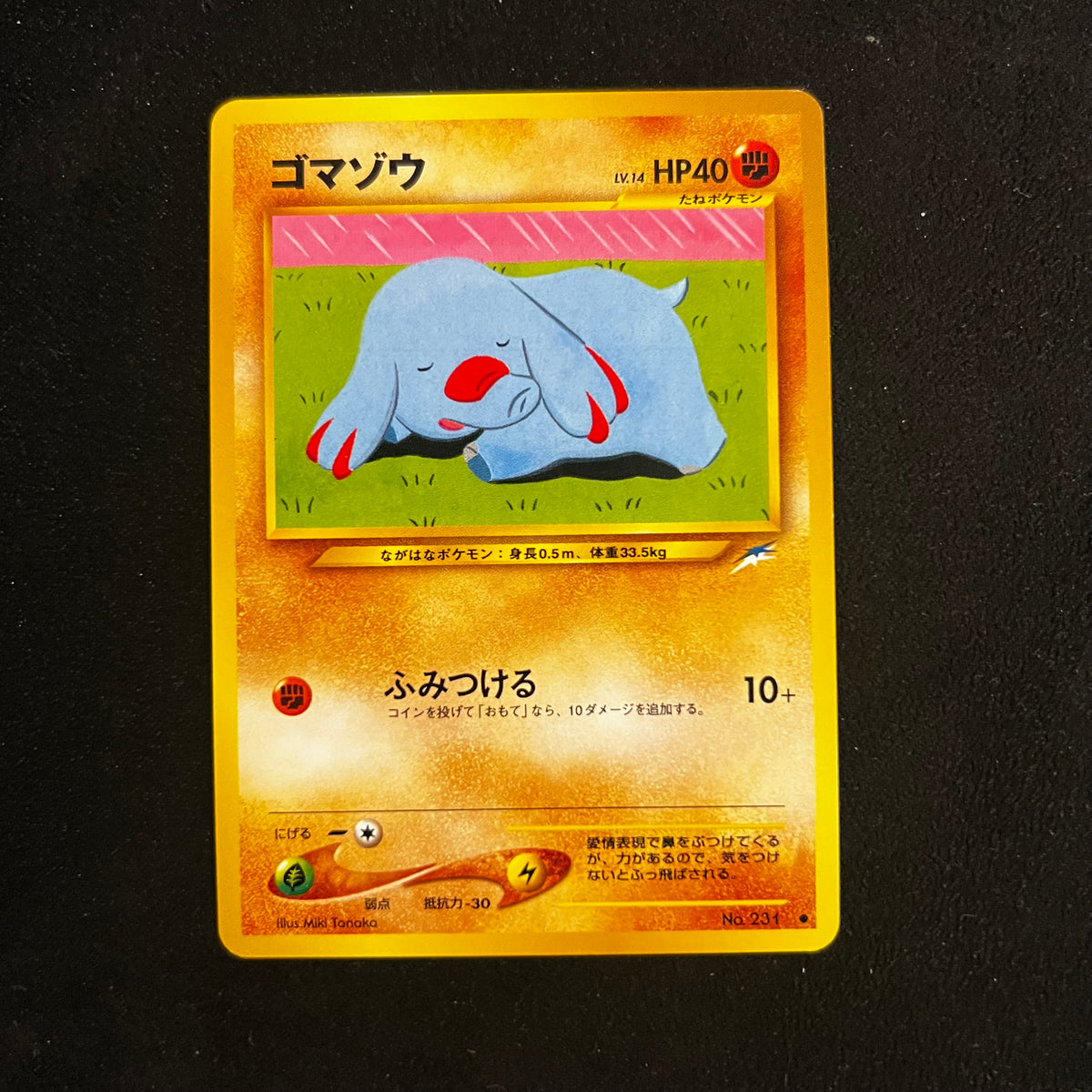 Phanpy Neo Destiny — Neo Destiny, Japanese Pokémon card in Lightly Played condition