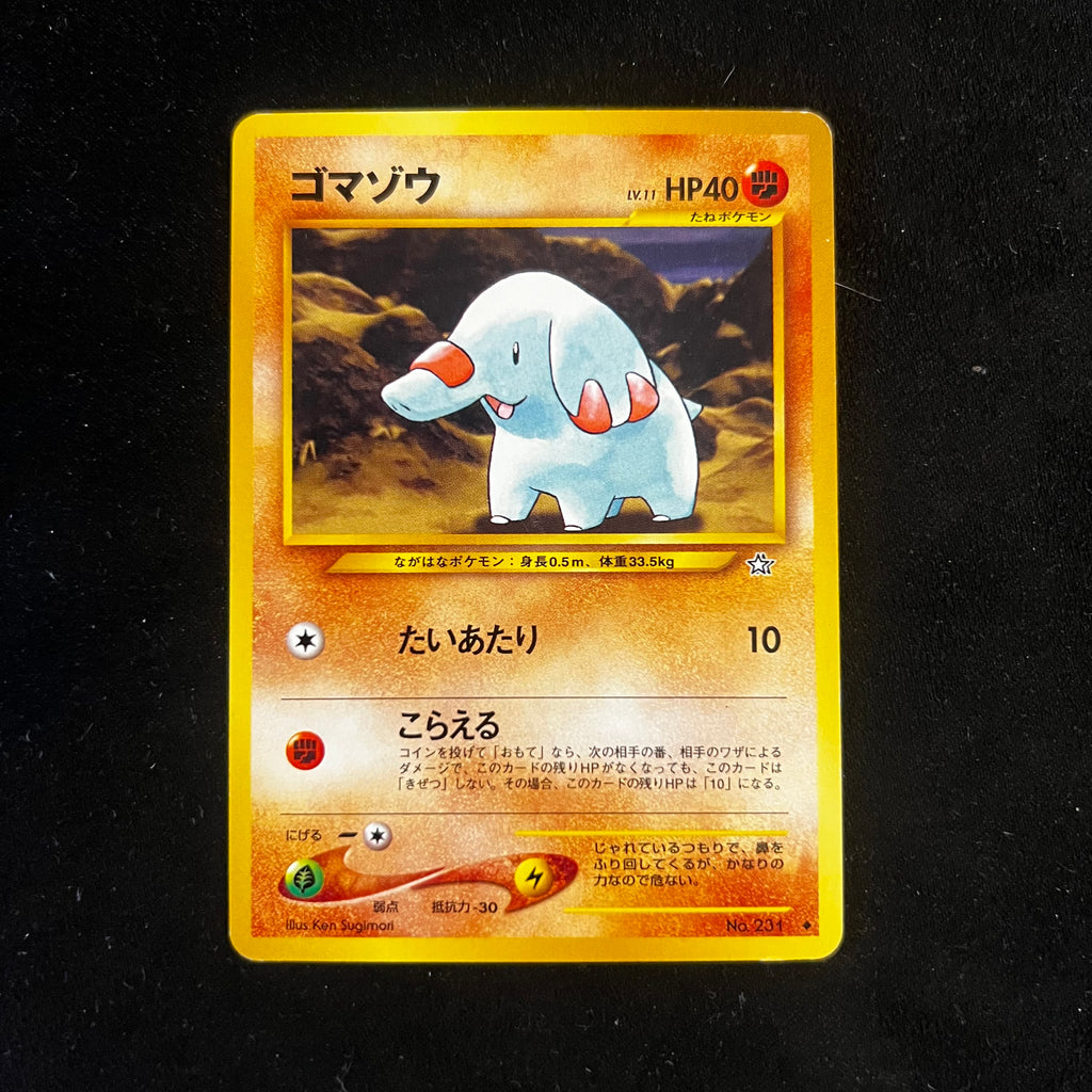 Phanpy, Neo Genesis — Neo Genesis, Japanese Pokémon card in Near Mint condition