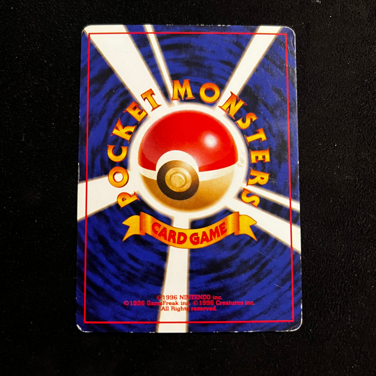 Abra Base Set — Base Set, Japanese Pokémon card in Heavily Played condition, image 2