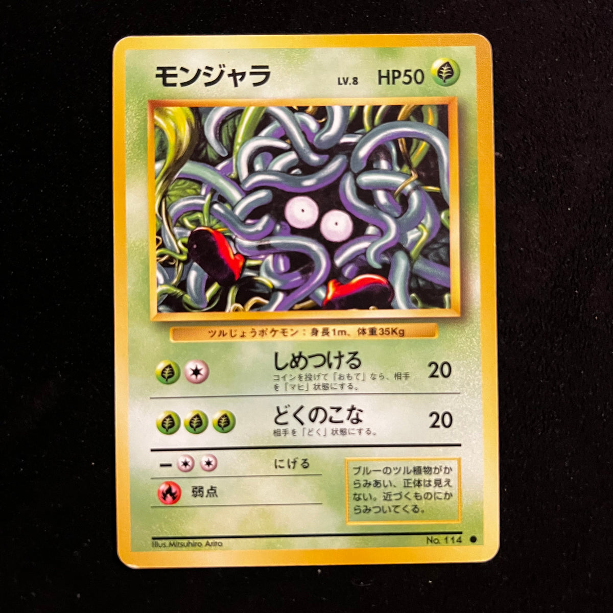Tangela Base Set — Base Set, Japanese Pokémon card in Excellent condition