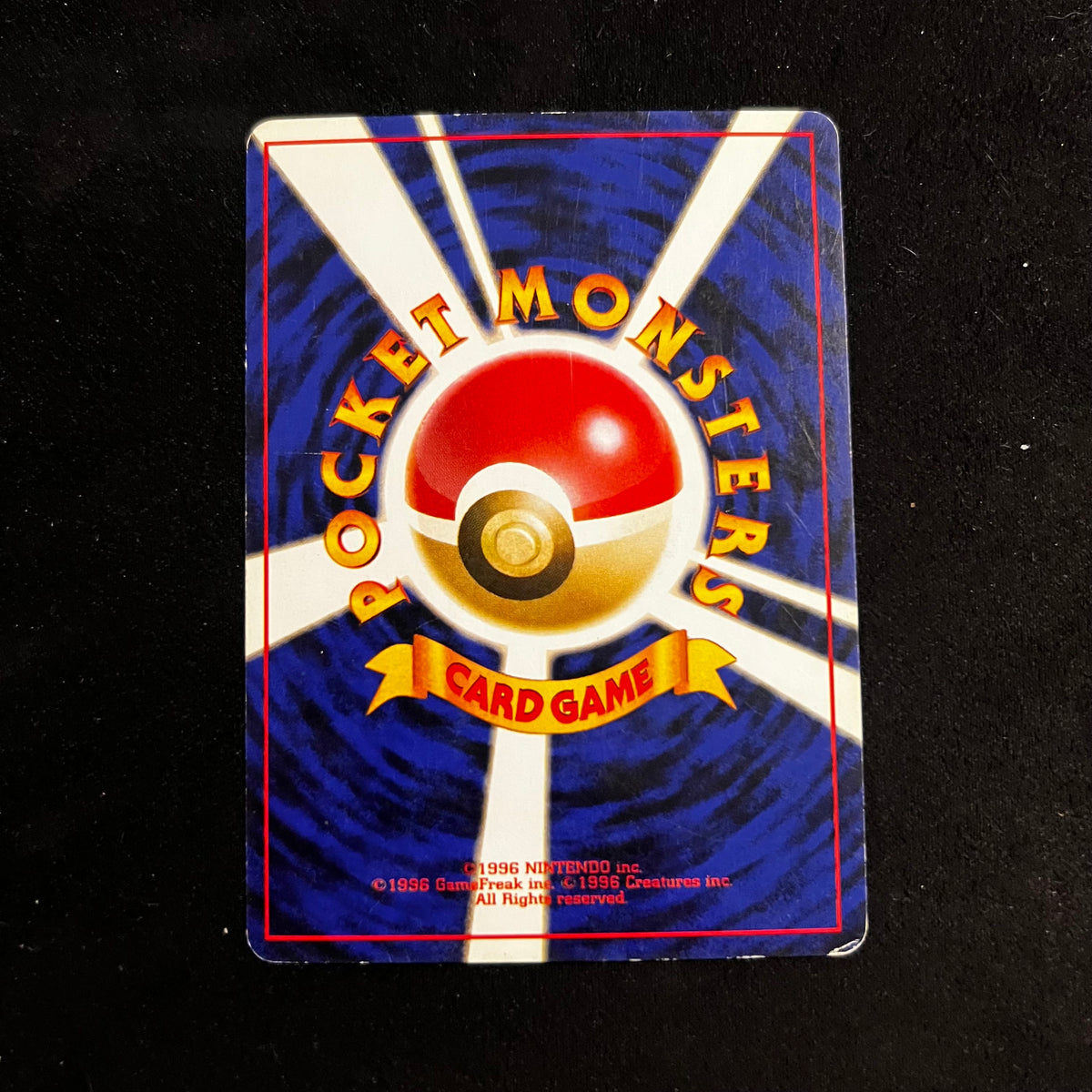 Golem Fossil — Fossil, Japanese Pokémon card in Lightly Played/Moderately Played condition, image 2