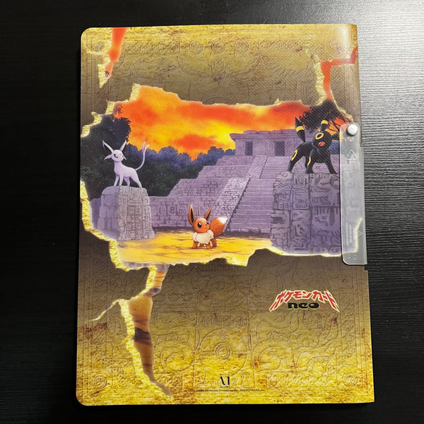 Neo Premium File 2 Folder — Japanese Pokémon Collectible, Excellent/Lightly Played