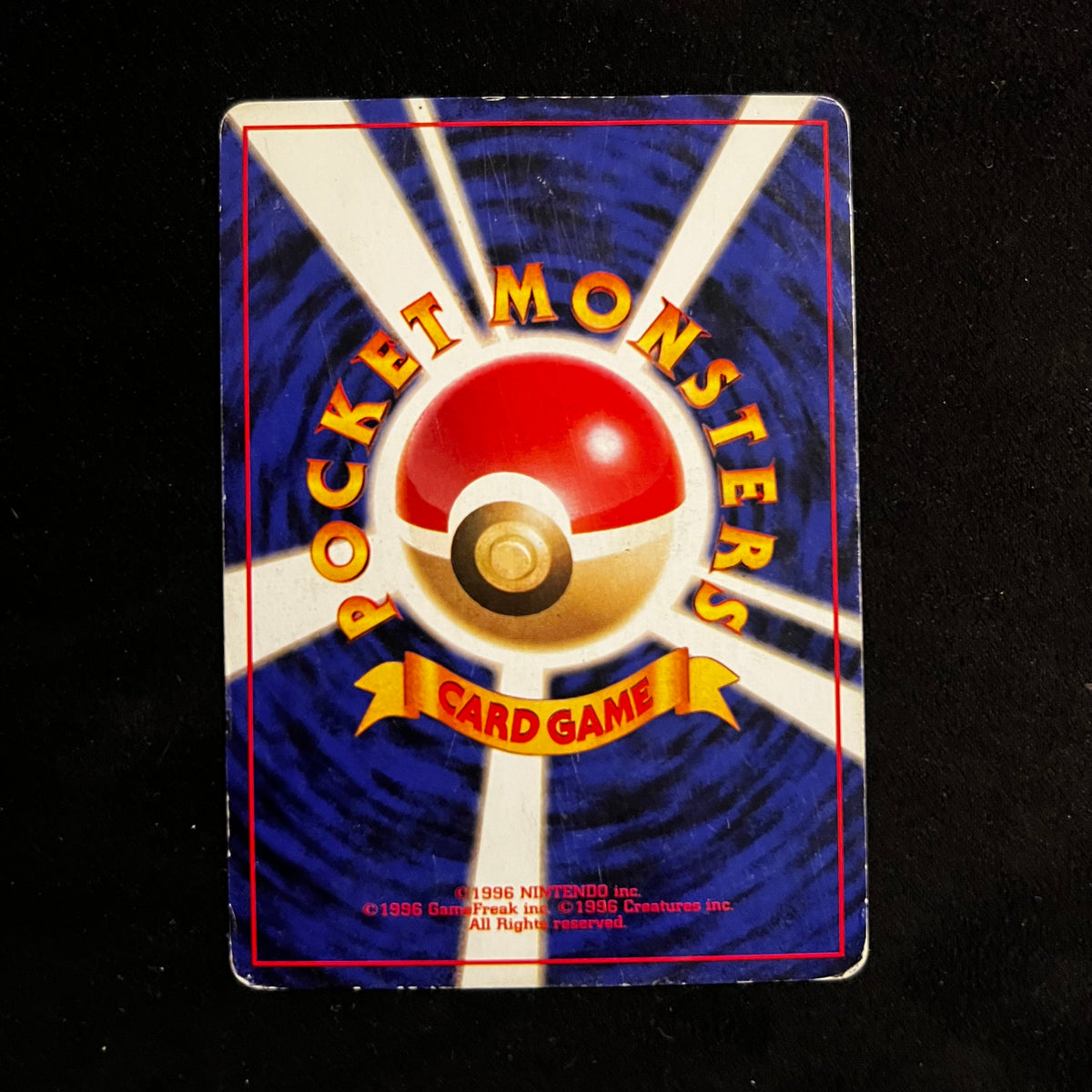 Weedle Base Set — Base Set, Japanese Pokémon card in Heavily Played condition, image 2