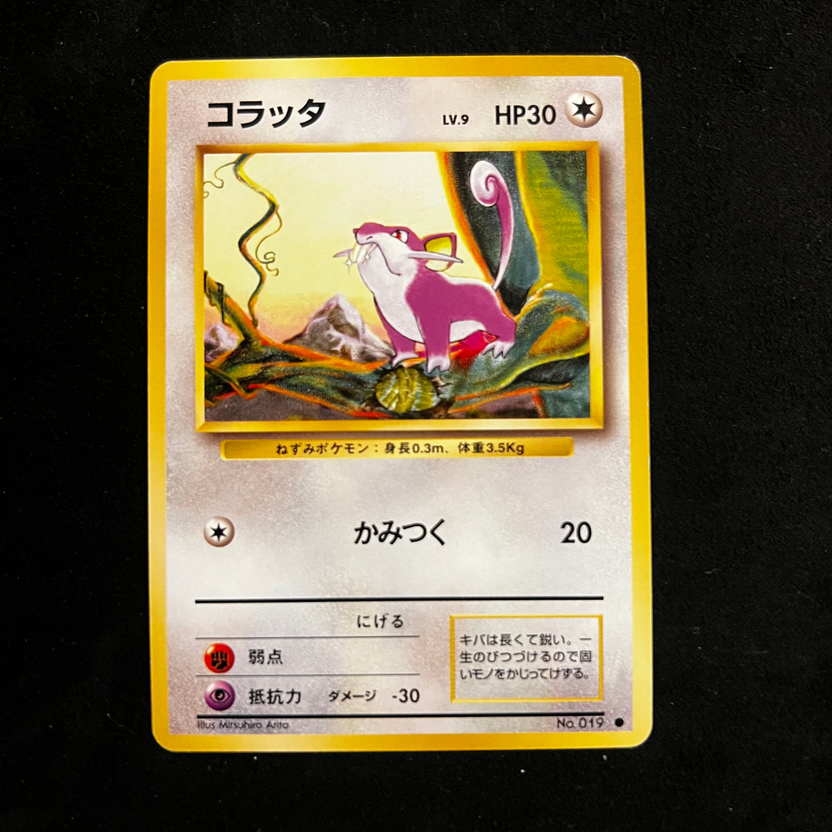 Rattata Base Set — Base Set, Japanese Pokémon card in Near Mint condition