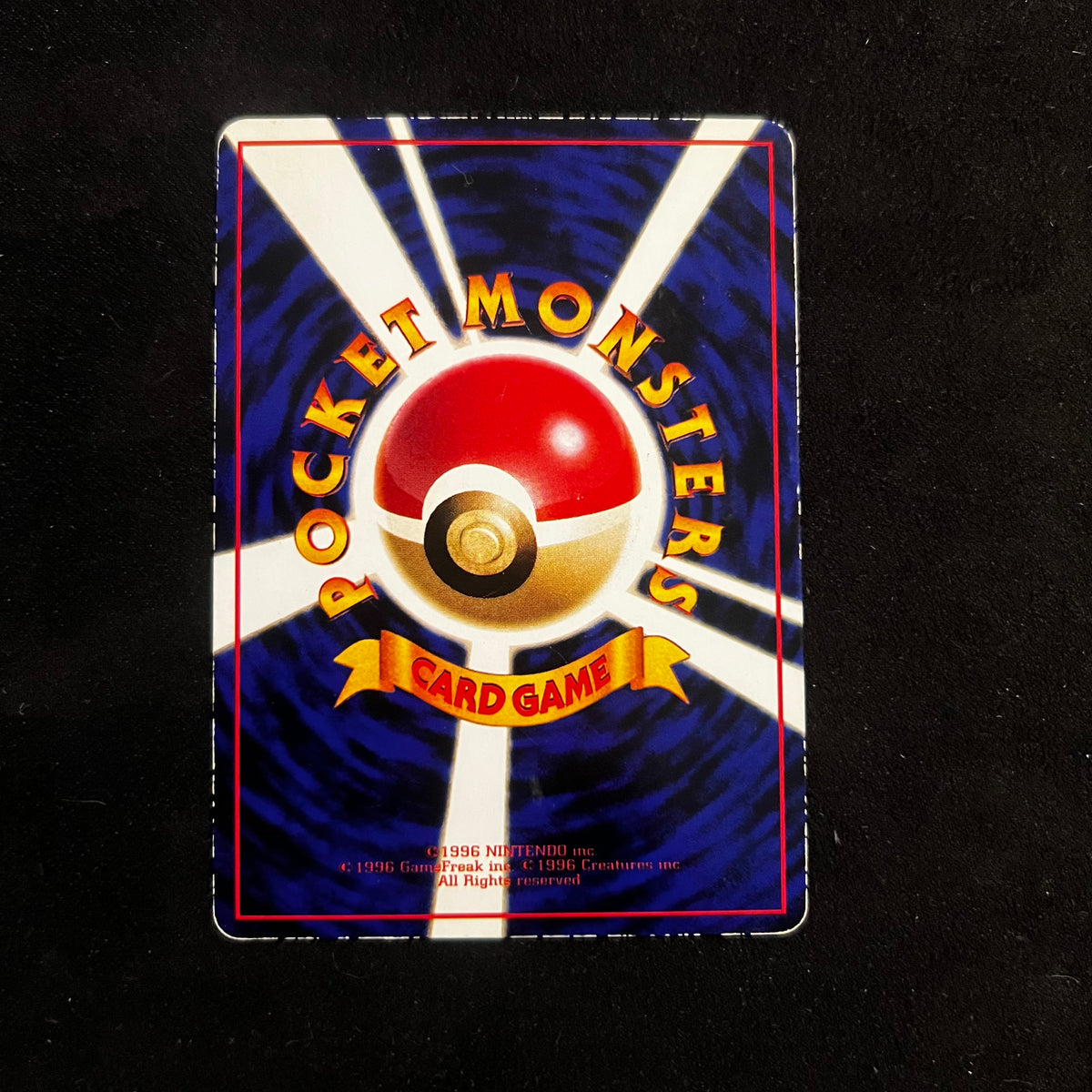 Rattata Vending Series 1 — Vending Series, Japanese Pokémon card in Moderately Played condition, image 2