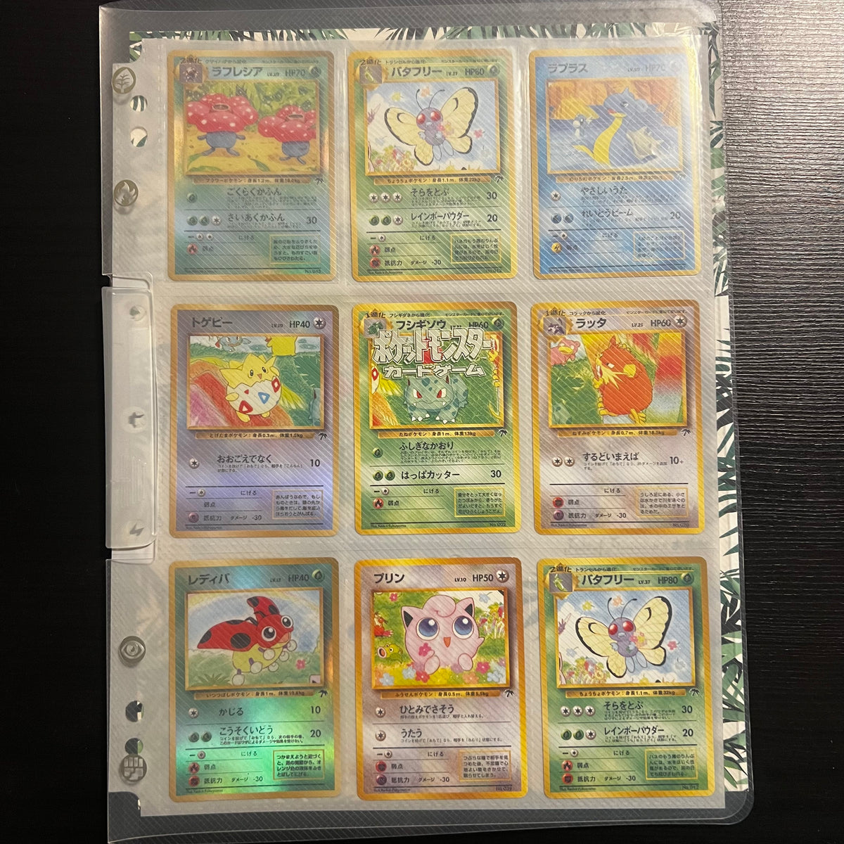 Southern Islands Collector's Binder — Southern Islands, Japanese Pokémon card in Lightly Played condition