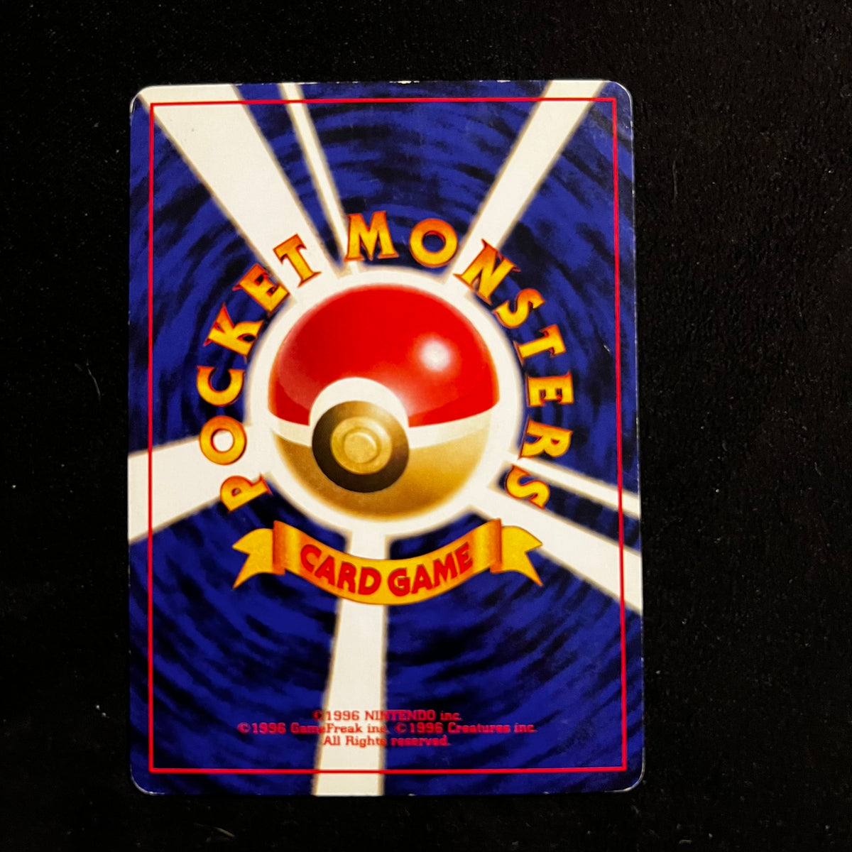Gastly Base Set — Base Set, Japanese Pokémon card in Moderately Played condition, image 2