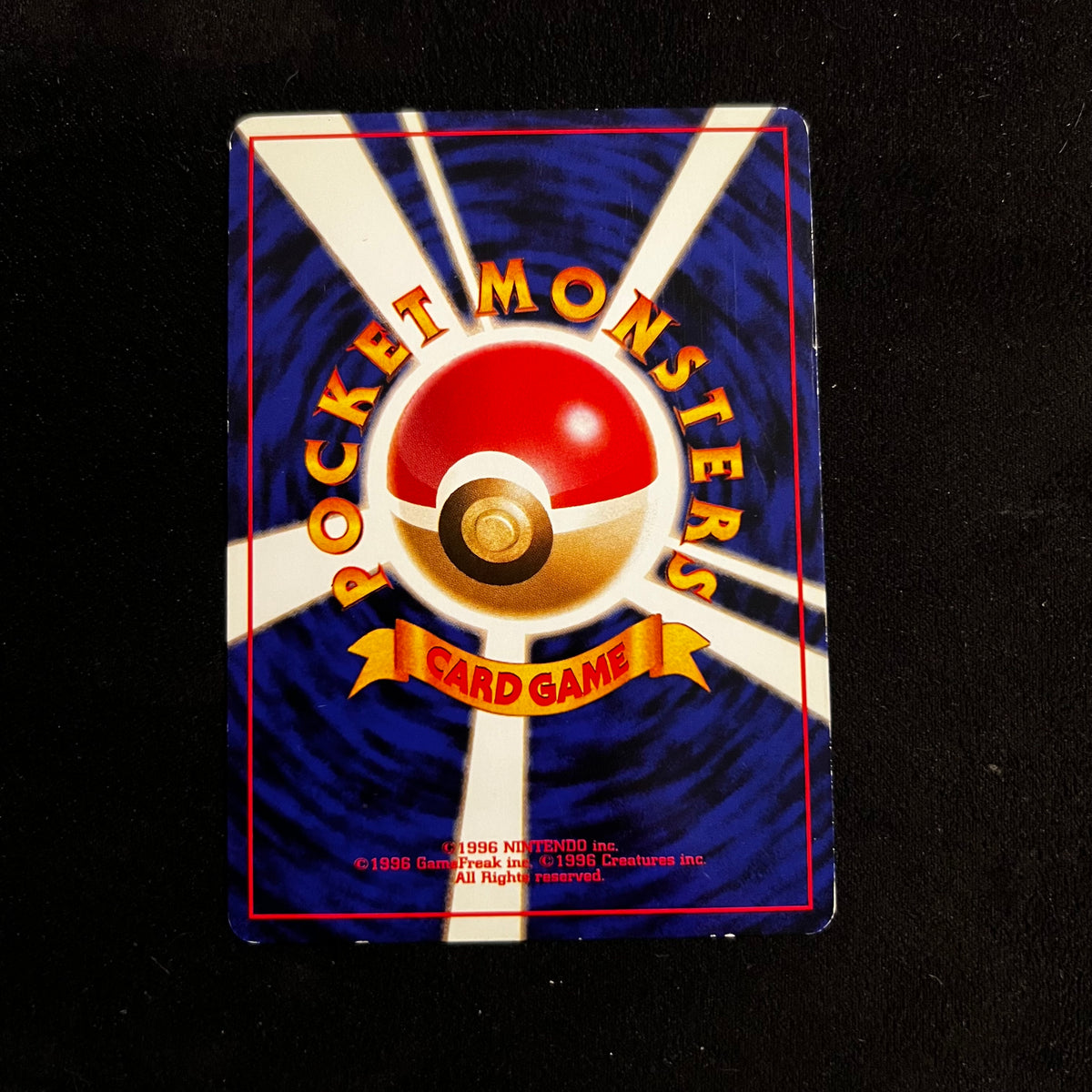 Golem Fossil — Fossil, Japanese Pokémon card in Near Mint/Excellent condition, image 2
