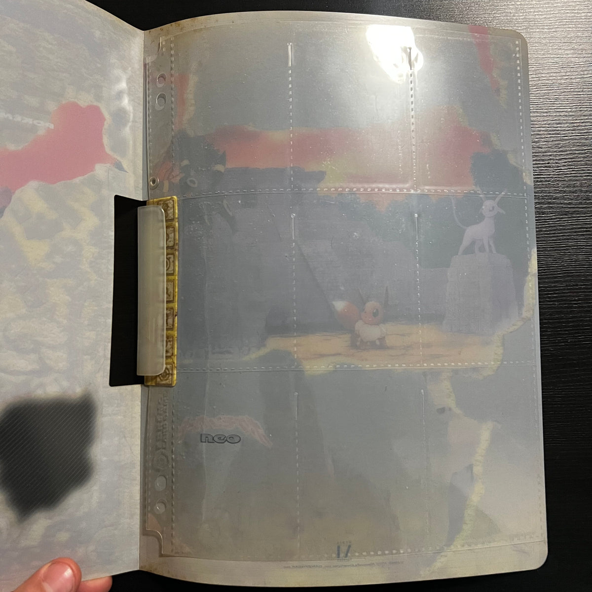 Neo Premium File 2 Folder — Japanese Pokémon Collectible, Excellent/Lightly Played